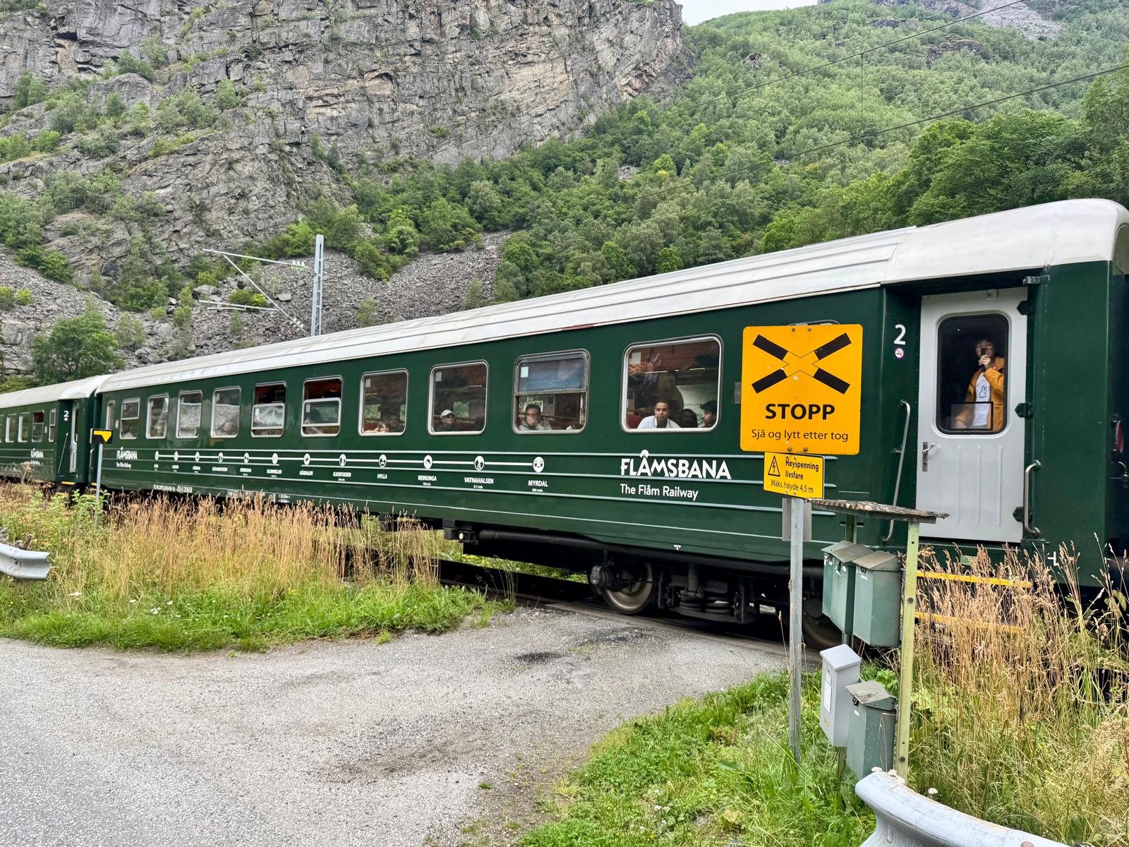 Flamsbana - trein