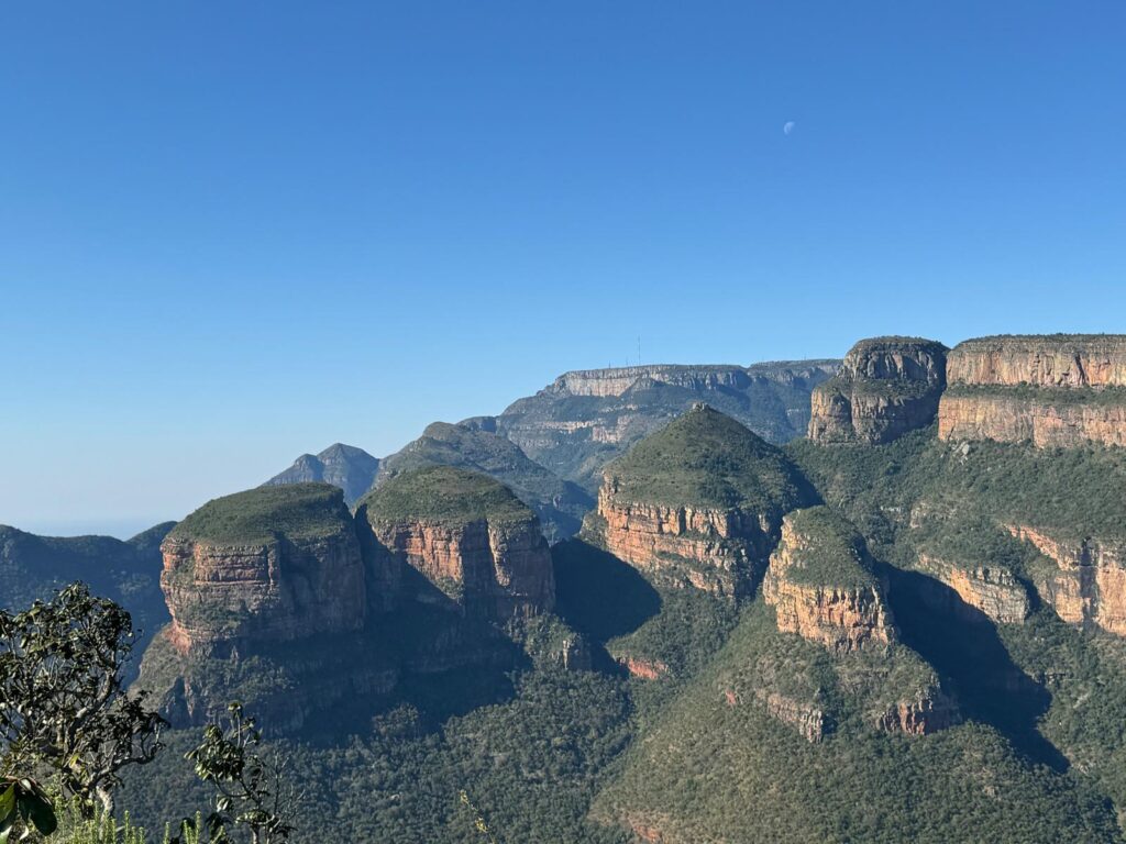 Three rondavels uitkijkpunt Zuid Afrika