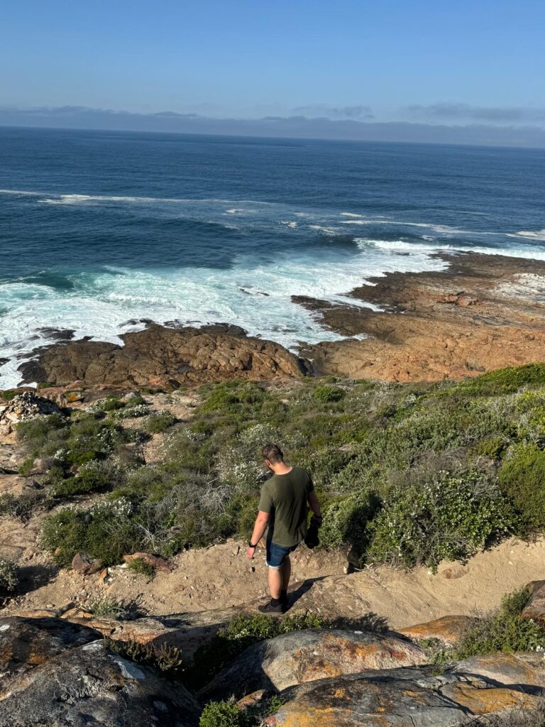 Robberg hike the point