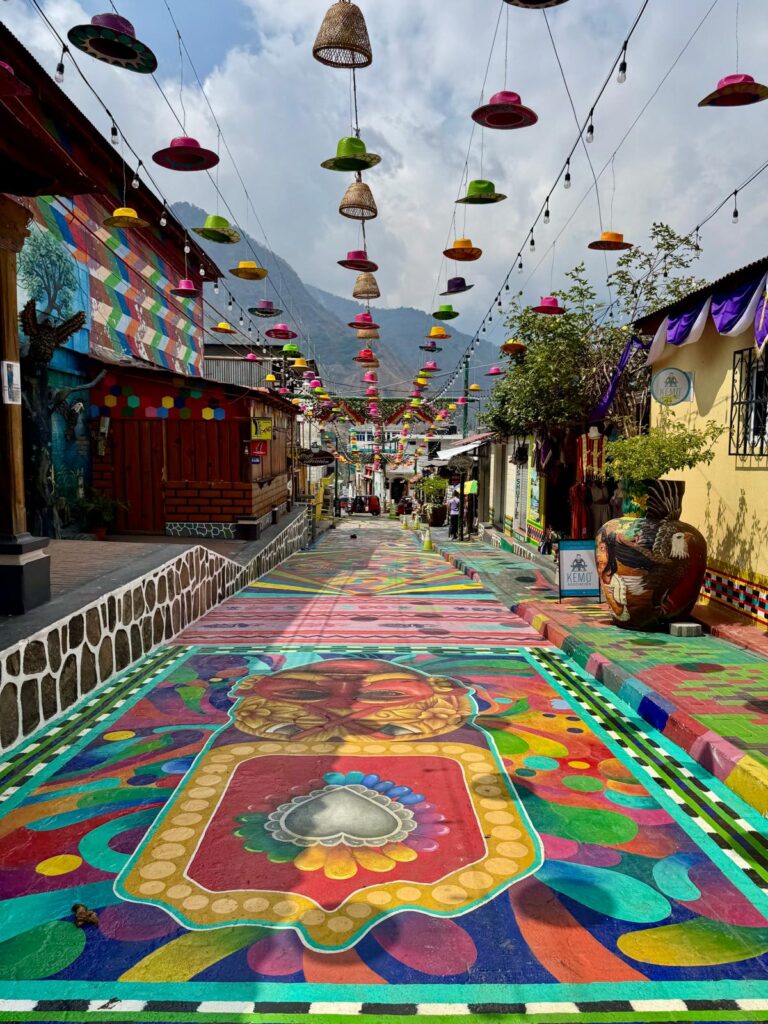 Streetart San Juan Lake atitlan Guatemala