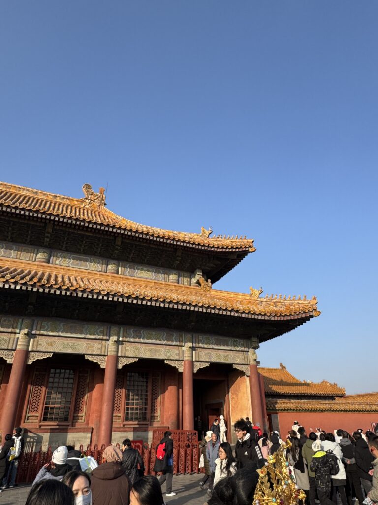 tempel verboden stad Beijing China 