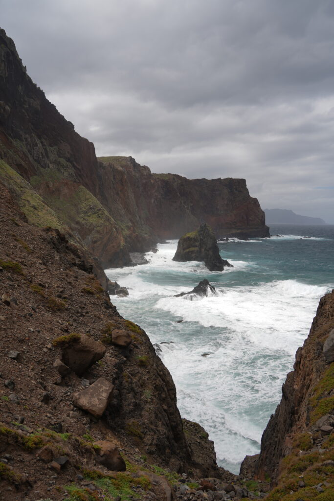 Ruige zee Madeira Ponta de São Lourenço